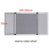 Mosquitera adaptable de aluminio , mosquitera ventana, anti-insectos (mosquitos o moscas) 50*70-132cm/ 70*100-192cm Mosquitera Fija Extensible 70*100-192cm cm Mosquitera para Ventanas Red de Fibra de Vidrio Adaptable Fácil de Instalar - details 4