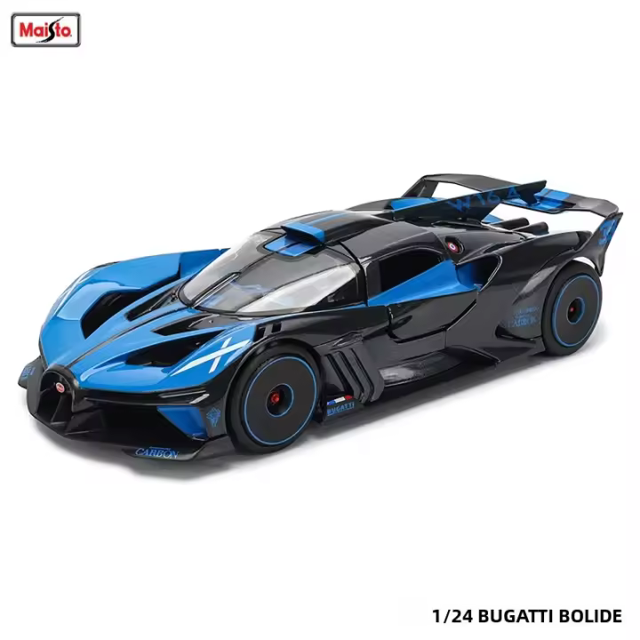 Modelo De Coche De Aleación De Simulación Maisto 1:24 Bugatti Bolide Decoración De Colección Juguete Para Adultos Y Niños - 1