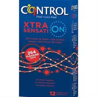 Control Preservativos Xtra Dots 12Uds - 1