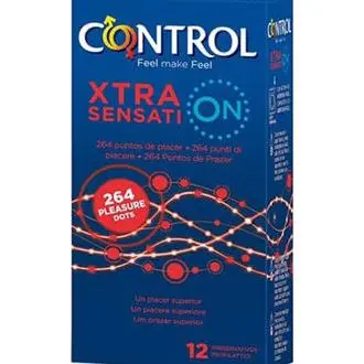Control Preservativos Xtra Dots 12Uds - 1