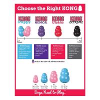 Juguete De Masticar Para Bebés KONG De Goma Natural Para Perros Juguetes Rellenables De Diversión Extendida Para Masticar Y Buscar - details 3