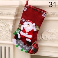 Mini Calcetines De Navidad Con Colgantes De Santa Claus Y Esqueleto De Navidad Calcetines De Regalo Para Árbol De Navidad Decoración De Hogar - details 31
