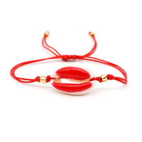 Pulsera Bohemia Ajustable De Concha Colorida Para Playa Y Resorte Regalo De Joyería Hermoso Para Hombres Y Mujeres - details 2