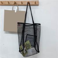 Bolsa De Playa Para Mujer Extra Grande Capacidad Con Diseño Sencillo Organizador De Viaje Para Juguetes De Arena Y Picnic - details 2