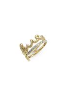 GUESS Anillo Mujer Acero Inoxidable Dorado Circonitas SAY MY NAME JUBR03315JWYG52 - details 0