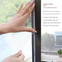 Curtain De Mosquitos Autoadhesiva Para Ventanas Y Puertas Red De Protección Contra Insectos Y Mosquitos DIY Con Velcro - details 2