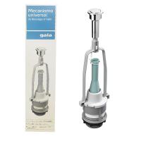 Descargador de cisterna wc Gala con pulsador simple. Kit mecanismo original de descarga de un botón compatible Roca - details 0