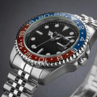 Reloj De Lujo Para Hombre Calidad Superior Reloj De Pulsera De Acero Inoxidable Para Negocios Con Fecha Automática Y Manecillas Luminosas Resistente Al Choque Y Agua Regalo Ideal - details 15
