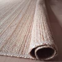 Alfombra de yute rectangular 200x140cm - Salón, dormitorio, decoración del hogar - ANIMS - details 0