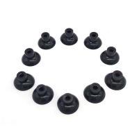 10Pcs Soporte De Tubo De Aire Para Acuario Con Ventosa Transparente Y Negra Accesorios Para Bomba De Oxígeno Clip De Fijación Para Tanque De Peces - details 5