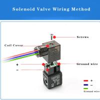 Válvula De Solecio De Alta Calidad 220V Pneumática 4V220-08 Aire 5 Modos 2 Posiciones 1/4 Pulgada Bobina Aleación Interna DC 12V DC 24V AC110V - details 4