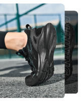 Zapatos De Correr Transpirables Ligeros Con Cordones Antideslizantes Deportivos Moda Zapatillas De Tenis Para Hombre - details 6