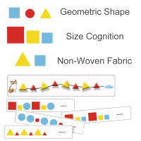 Juguete Educativo Montessori DIY Material Matemático Juego De Encaje De Colores Y Formas Para Niños Aprendizaje Temprano Juguetes De Enseñanza - details 13