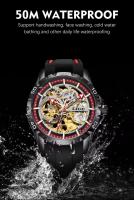 Reloj Mécanico LIGE Para Hombres Con Luz Táctil De Acero Inoxidable Reloj De Pulsera De Lujo Con Torbión Resistente Al Agua Y Luz En Manos - details 5