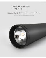 Lámpara Colgante Pequeña LED 7W Ajustable Para Dormitorio Y Sala De Estar Metal No Incluye Bombillas Certificación Ce Precio Por Pieza - details 5