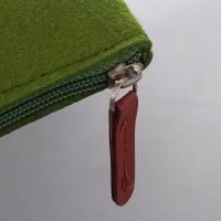 Bolso De Cambio Para Hombres Y Mujeres Porta Tarjetas De Crédito Y Identidad Mini Monedero De Lana Falsa Material Poliéster Tamaño 100mm*110mm Peso 30g - details 5
