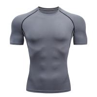 Camiseta De Running Para Hombre Camiseta Deportiva De Compresión Fitness Secado Rápido T-Shirt De Entrenamiento En El Gimnasio Camiseta De Jersey Para Hombre - details 9