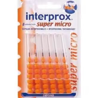 Interprox Super Micro Cepillo Dental Interproximal, 6 Uds - 1