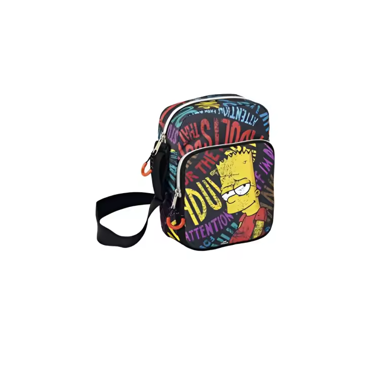Safta Bandolera Pequeña Simpsons - Diseño Exclusivo - 1