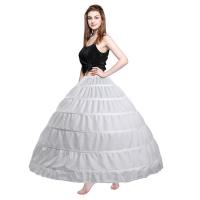 Falda Aros De 6 Piezas Para Mujer Crinolina Boda Vestido De Baile Media Camisa Material SPANDEX Técnica Tejido Planos Origin Mainland China - details 1