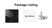 GIRIER Termostato Inteligente ZigBee Para Calefacción Eléctrica Y Boilers De Agua Y Gas Controlador De Temperatura Compatible Con Alexa Y Hey Google - details 12