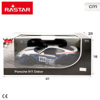 Rastar coche teledirigido Porsche 911 Dakar 1:14 con maletero desmontable, luces delanteras y traseras, suspensión independiente y mando 2.4GHz - details 6