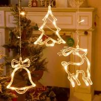 Luces De Navidad LED Estrellas Y Lunas Guirnalda De Hadas Para Decoración De Hogar Boda Y Fiesta Adornos De Arbol De Navidad - details 7