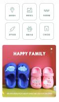 Zapatillas De Holes Para Niños Y Niñas Transpirables Antideslizantes Ligeras Con Suela Suave Para Uso Externo Estilo Sandalias De Verano Con Estampado Animal - details 1