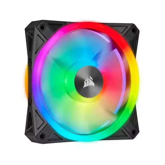 Corsair iCUE QL120 RGB PWM Single Pack Negro 120 mm - 1