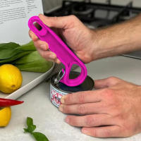 Aguja De Abrebotellas Manual VODOOL Para Artritis MS O Parkinsons Abrelatas Y Lata De Alimentos Con Tabique Fácil De Usar Regalo - details 3