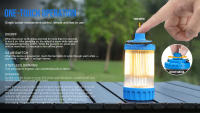 Lámpara De Camping Trustfire C2 Recargable Con Batería Integrada 21700 Para BBQ Y Tiendas De Campaña Fuente De Energía Emergente Luz LED Duración >12h Material De Aluminio - details 2