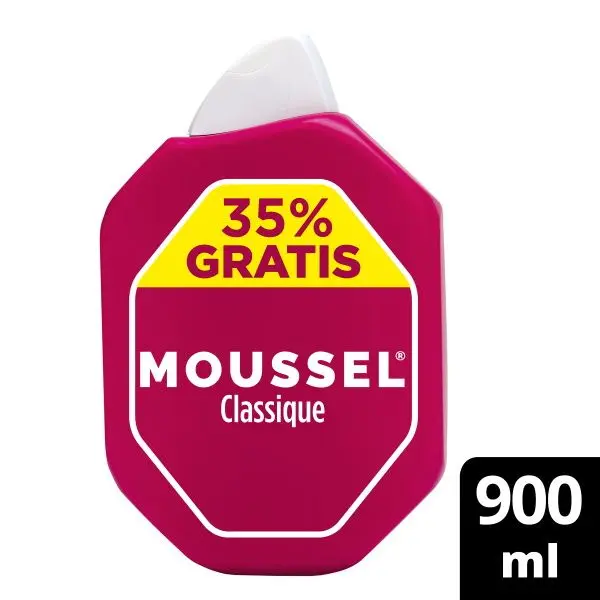 MOUSSEL Clásico Gel 35% Gratis  900 ml Gel de Baño - 1