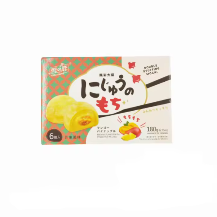 MOCHI RELLENO PASTA DE PINA  Y COCO - 1