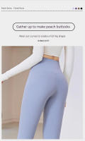 Leggings De Yoga Para Mujer High Waist Transpirables Pantalones De Gimnasio Running Fitness Con Cintura Push up Y Bells Bottoms - details 3