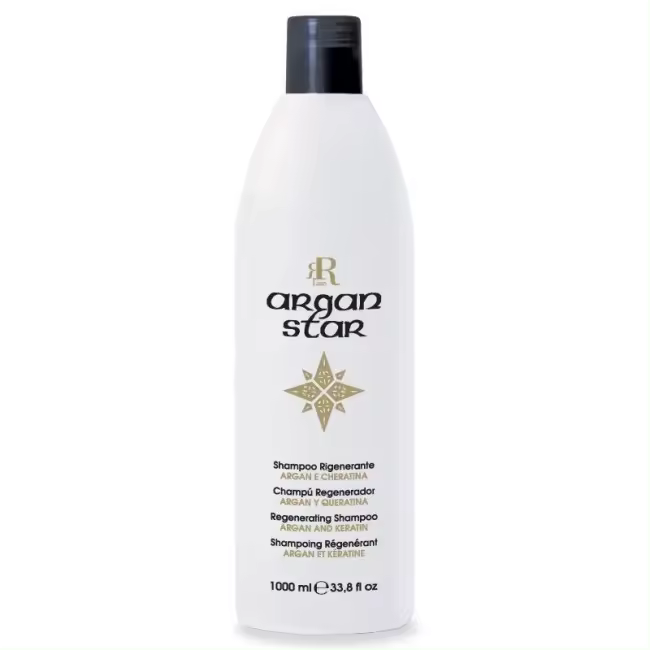 RR LINE (Argan Star) Champú Regenerador 1000ml - 1