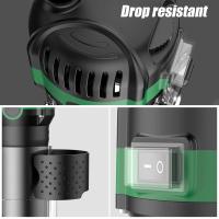 Enrutador eléctrico de madera para carpintería, recortadora eléctrica de 6 velocidades, grabado, ranurado, recorte, herramientas de bricolaje con cortador de fresado 800W, 6,35 mm - details 1