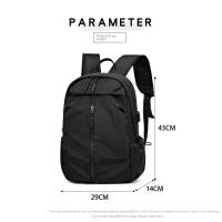 Mochila Ligera Y Impermeable Para Hombres Gran Capacidad Mochila Estudiantil Nueva Para Negocios Y Ocio Bolsa De Computadora Viaje - details 0