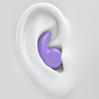 1Par De Tapones Para Los Oídos En Silicona Impermeables Duraderos Y Portátiles Accesorios De Natación - details 0