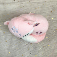 Muñeco De Peluche Yae Miko Juego Peluche De Fox Juguetes Para Cosplay Cojín De Terciopelo Relleno De Poliéster Regalos De Navidad Unisex - details 1