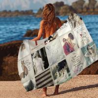 Toalla De Playa Absorbente Y Secado Rápido Microfibra Suave Para Yoga Natación Senderismo Toalla De Baño Taylor Swift Hot T-Taylor Singer S-Swift Tamaño 76x182 Cm - details 5