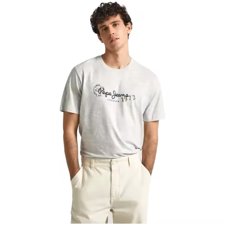 Camiseta de Manga Corta Pepe Jeans  para hombre en color gris - 1