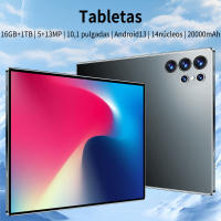 2025 5G Nueva tablet de 10,1 pulgadas Android 13.0 20000mAh 16GB Ram 1TB ROM WiFi 14 tableta nuclear Rojo Global - details 0