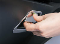 Pegatinas De Acero Inoxidable Para Manija De Bolsillo Del Copiloto De Toyota Corolla E210 2019-2024 Cubierta De Marco Accesorios De Interior Para Coche - details 4