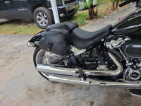 Par De Bolsas De Sillín Para Motocicleta En Cuero PU Negro Impermeable Almacenamiento Lateral Equipaje De Viaje Para Suzuki/Yamaha/Honda - details 9