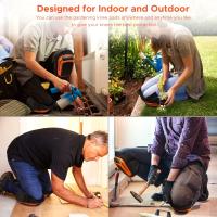 Almohadillas De Rodilla De Gel Para Trabajo Y Jardinería – Protección Profesional Con Espuma EVA Y Gel Para Construcción Y Cemento - details 21