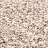 Alfombra de pelo largo vidaXL con respaldo de látex Crema ø120 cm - details 5