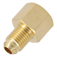 Adaptador De Acondicionador De Coche R134A R12 Con Conexión Rápida 1/2" ACME Hembra Y 1/4" SAE De Cobre De Alta Calidad Para Inyector De Combustible - details 8