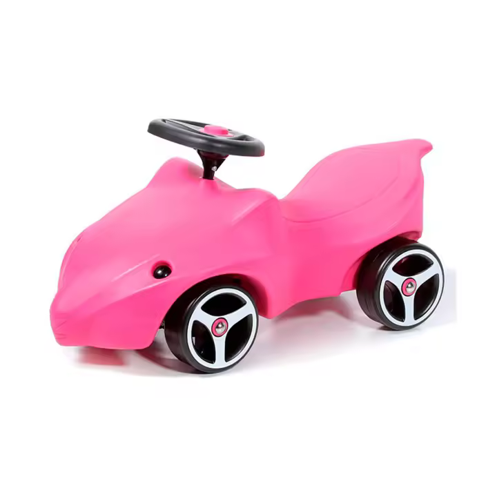 Prosperplast Coche Correpasillos Nutee Rosado para Niños de 12 Meses con Volante y Claxon - 1