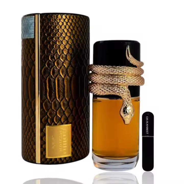 Perfume Musamam negro perfume unisex de lujo 100ml+REGALO Atomizador 5ML DRIKANBEST Recargable - 1
