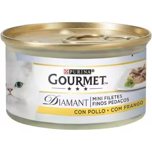 Gourmet diamant mini filetes con pollo (24x85gr) - 1
